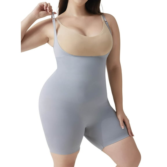 Anyfit Wear Plus Size Shapewear Slimming Bodysuit for Women Tummy Control Body Shaper