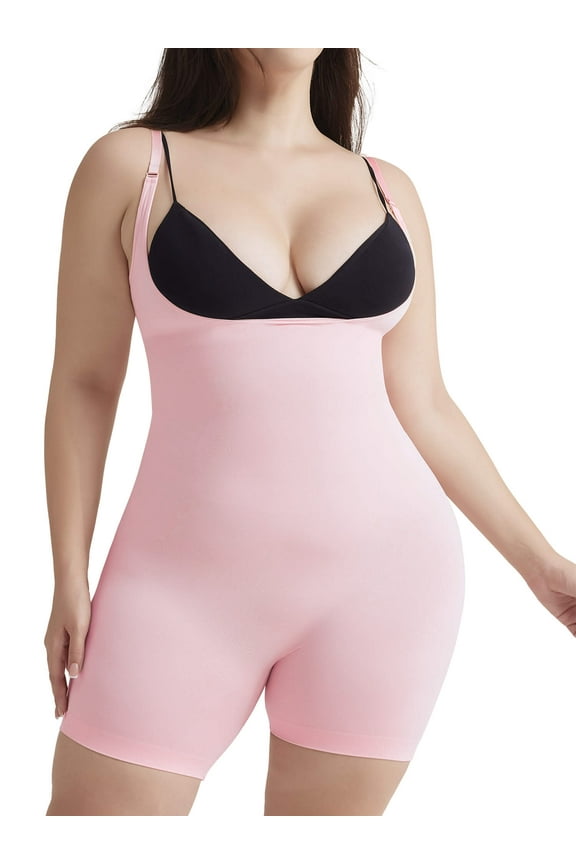 Plus Size Shapewear Slimming Bodysuit for Women Tummy Control Body Shaper