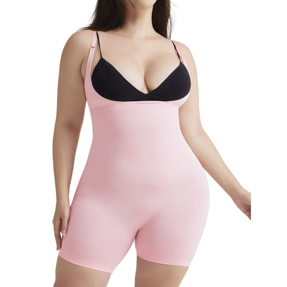 Anyfit Wear Plus Size Shapewear Slimming Bodysuit for Women Tummy Control Body Shaper