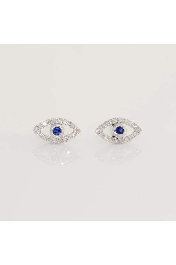 14K Real Solid Gold Ant Flat Back Stud Earring 18G Daith Helix Tragus