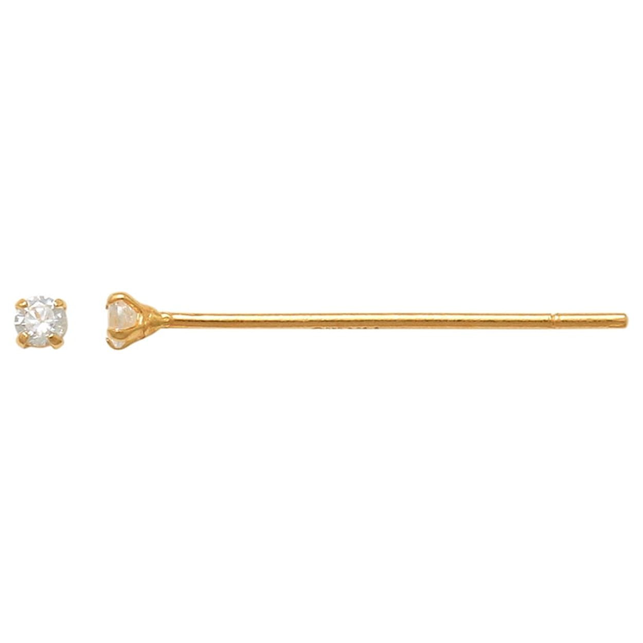 Anygolds 14K Real Solid Gold Unisex New Single 1.5mm 0.023 Anygolds 14K Real Solid Gold Unisex New Single 1.5mm 0.023