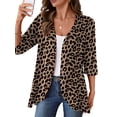 thumbnail image 1 of Anygrew Casual Lightweight Cardigans For Women Out Open Front Jackets 3/4 Sleeves, 1 of 6