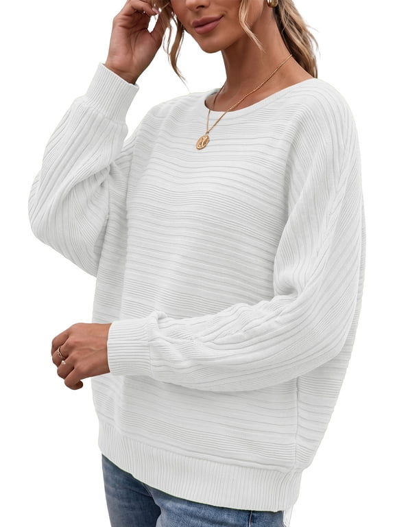 Long Sleeve Shirts for Women Lightweight Pullover Sweaters Crew Neck Tops for Women