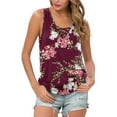 thumbnail image 1 of Anygrew Summer Womens Sleeveless Criss Cross Casual Tank Tops Basic Blouse, 1 of 8