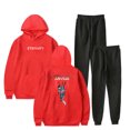 thumbnail image 1 of Anyma Hoodie&Pant 2 Piece Suit Casual Sweatshirts&Jogger Pants 2 Pieces Sets, 1 of 6