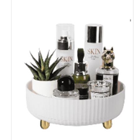 Anyoifax Makeup Perfume Organizer Tray 360 Degree Rotating Lazy Susan ...