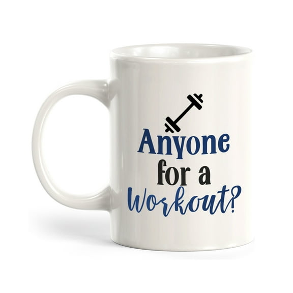 Anyone For a Workout 11oz Plastic Coffee Mug
