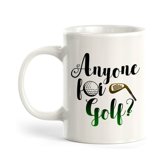 Anyone for Golf 11oz Plastic Coffee Mug