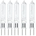thumbnail image 1 of Anyray A1710Y (5)-Pack G8 100W 100-Watt 130 volt Halogen T4 Light GY8.6 bulbs 100Watt 5-Lamps, 1 of 3
