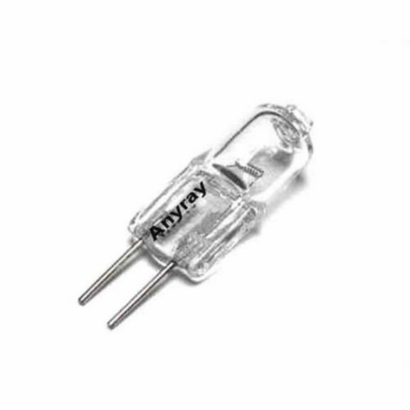 Anyray A1742Y (10)-Bulbs JC G6.35 24V 20W C-6 T3 Bi Pin GY6.35 24-Volt 20 Watt light bulb clear 20Watt