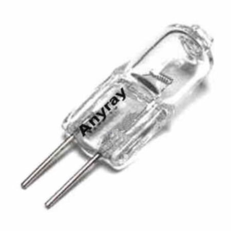 Anyray A1742Y (10)-Bulbs JC G6.35 24V 20W C-6 T3 Bi Pin GY6.35 24-Volt 20 Watt light bulb clear 20Watt