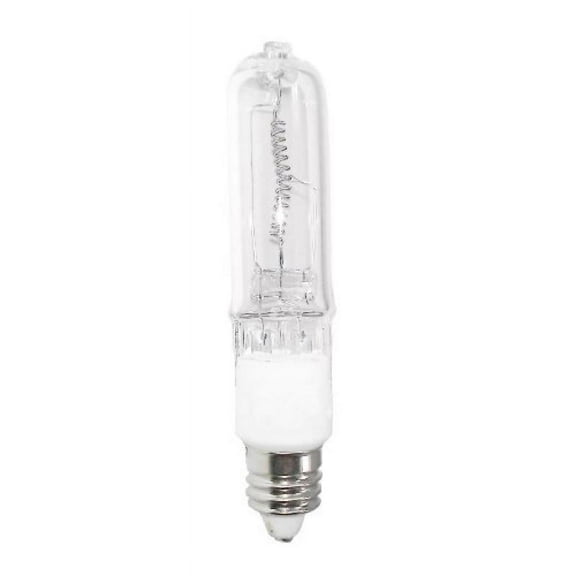 Anyray A1808Y JD 250 Watt E11 250W Mini-Candelabra T4 Halogen Light Bulb, CLEAR 250Watts, Bulbs