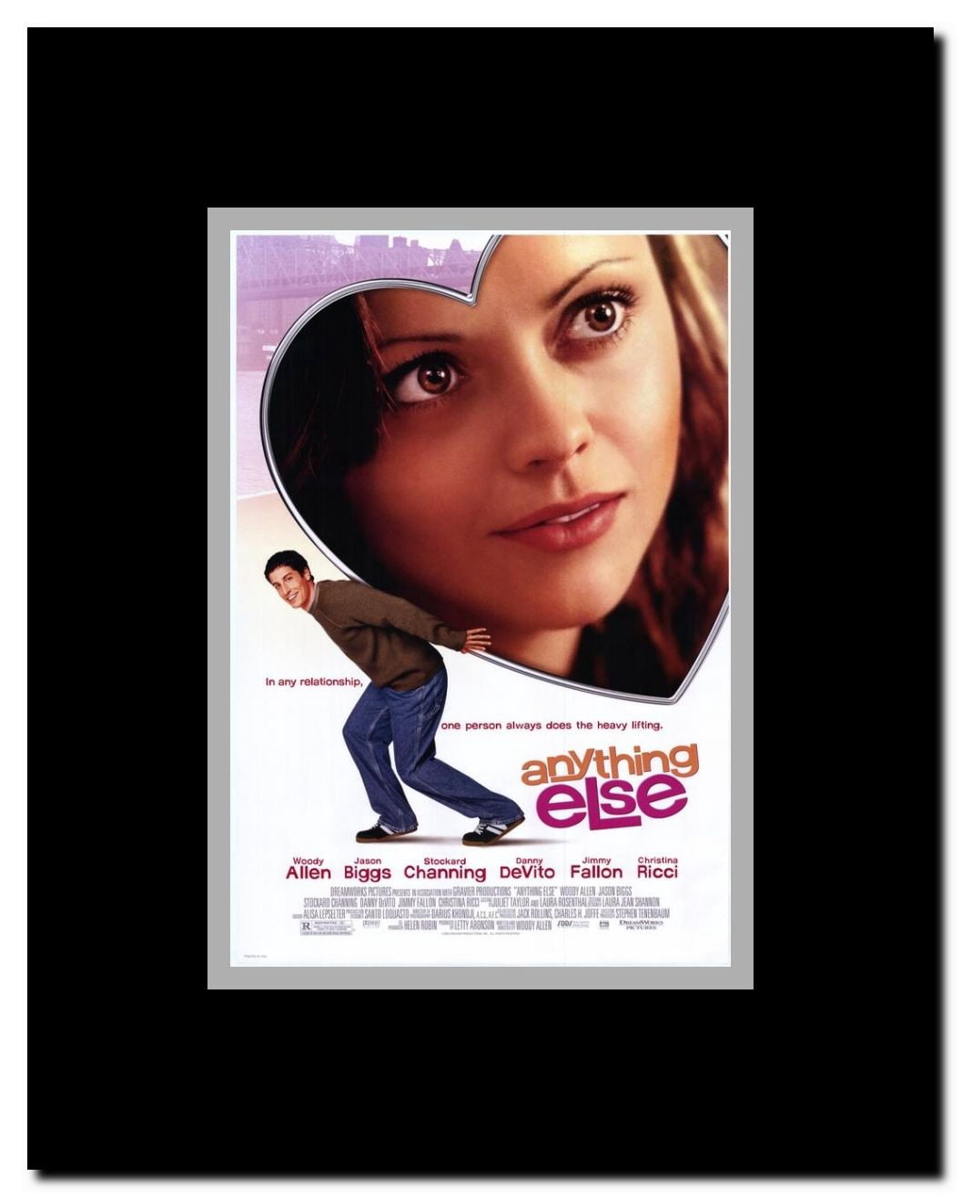 Anything Else Framed Movie Poster