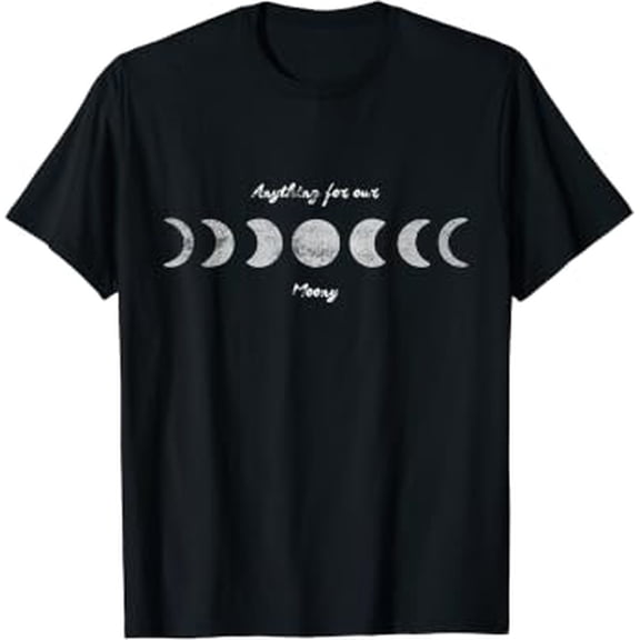 Anything For Our Moony - Moon Phases Sweater T-Shirt