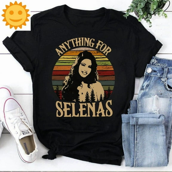 Anything For Selenas Vintage T-Shirt, Selena Quintanilla Shirt, Selenas Shirt, Singer Shirt, Music Lovers Shirt, Country Music Shirt