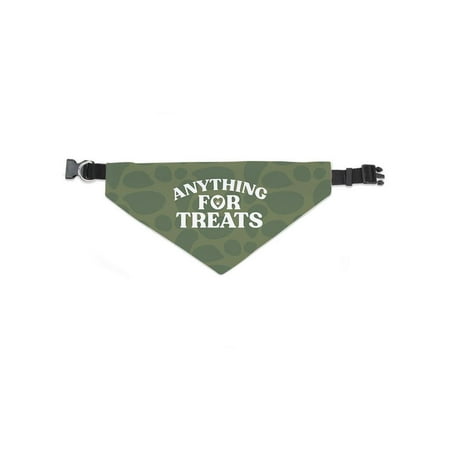 Anything For Treats Pet Bandana -Smartprints Designs, x-Large
