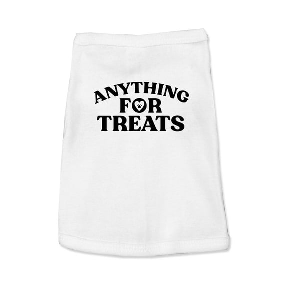 Anything For Treats Pet Tank Top  -Smartprints Designs,  3X-Large