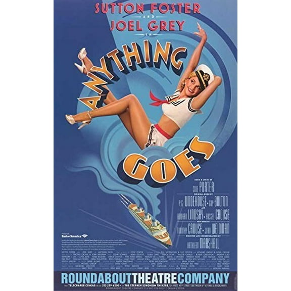 Anything Goes (Broadway) Poster