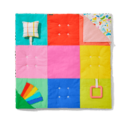 Lovevery, Anytime Activity Mat, On-The-Go Play Mat for Baby, Play Mat for Tummy Time, Lightweight, Easy to Store and Travel, 0+ Months