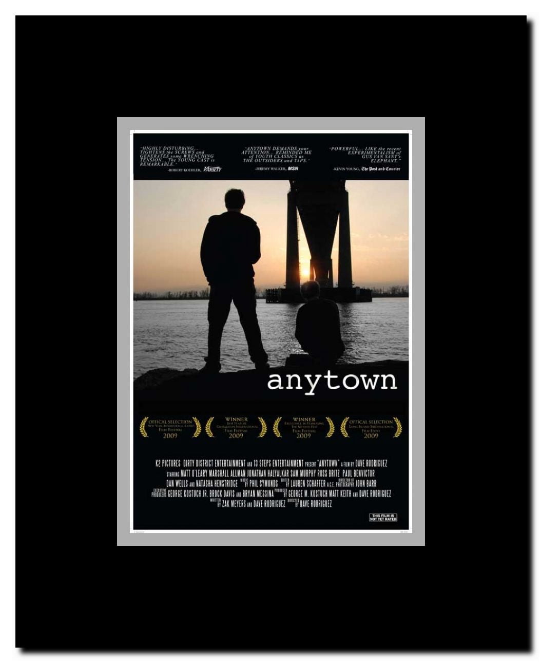 Anytown Framed Movie Poster