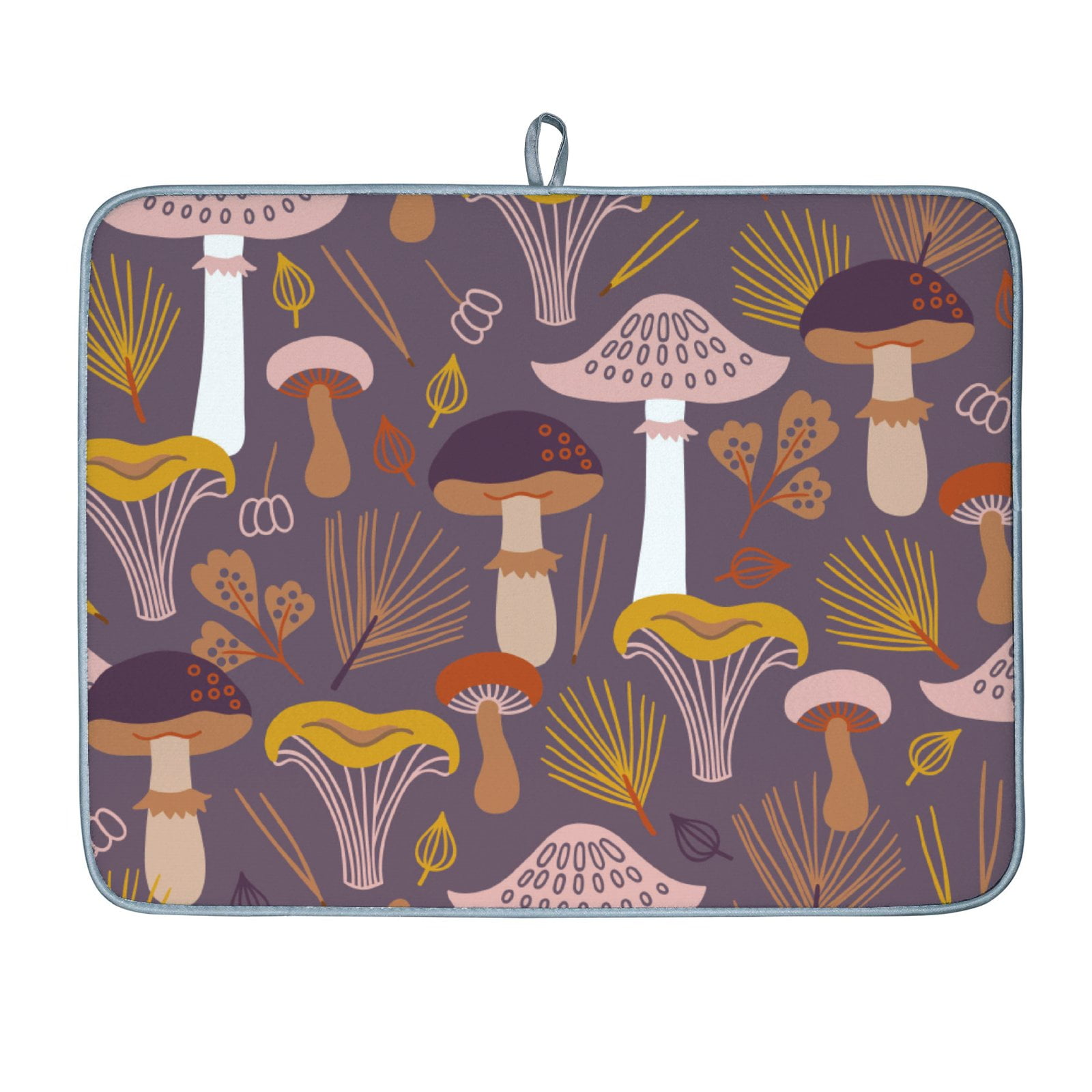 Anyway.go Dish Drying Mat Absorbent Reversible Drying Pad Dish Drainer ...