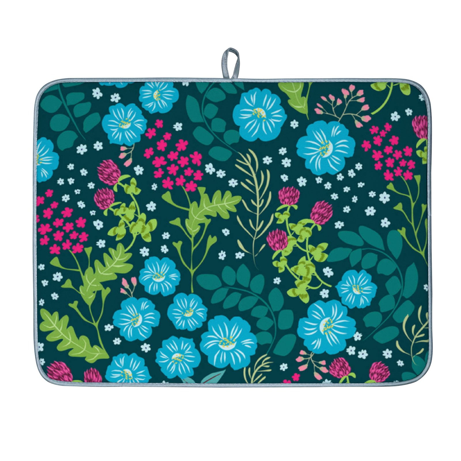 Anyway.go Dish Drying Mat Absorbent Reversible Drying Pad Dish Drainer ...