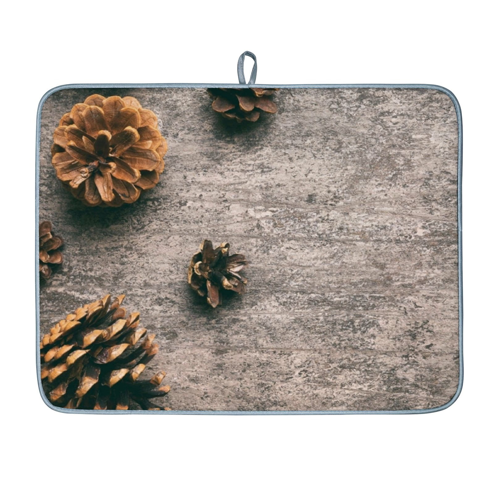 Anyway.go Dish Drying Mat Absorbent Reversible Drying Pad Dish Drainer ...