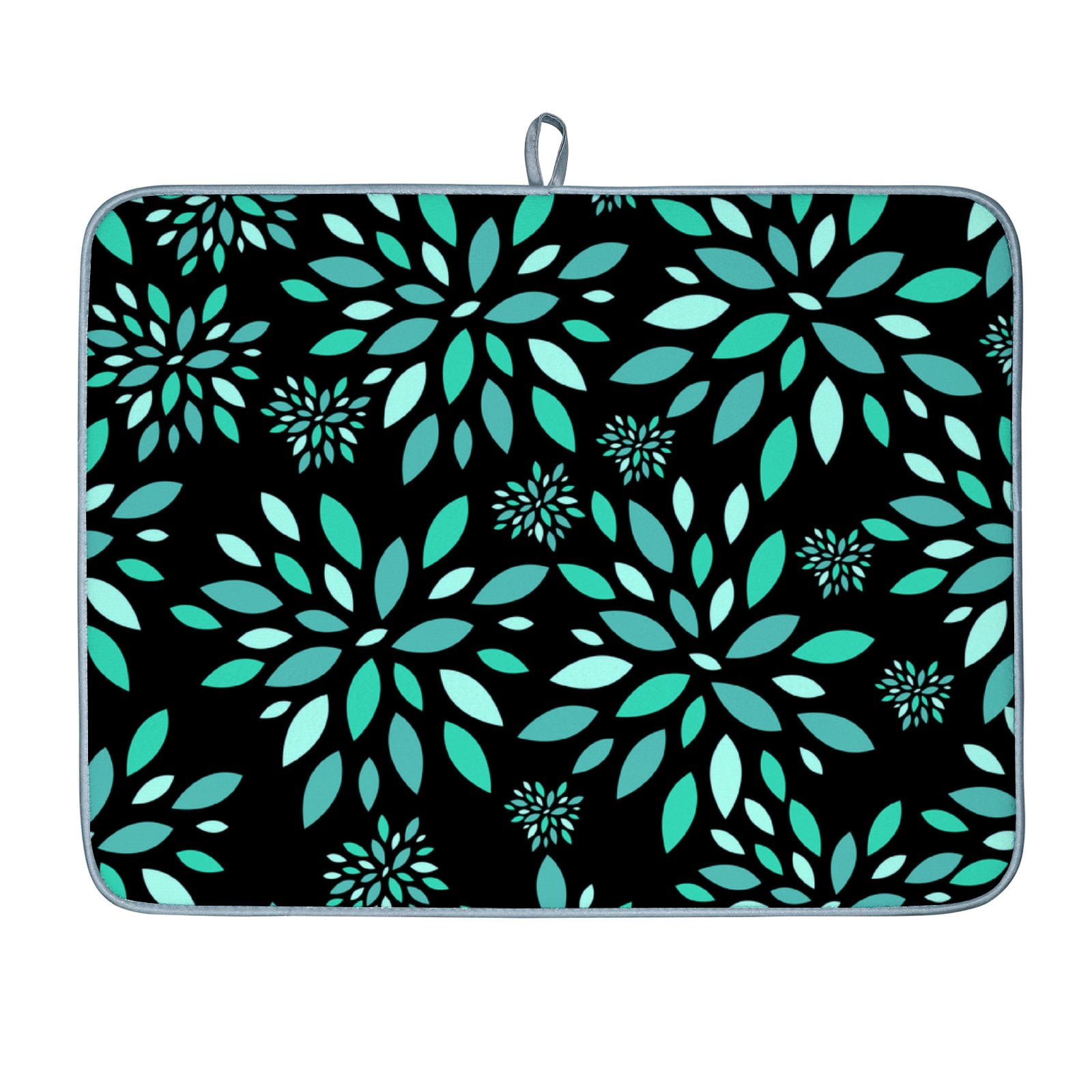 Anyway.go Dish Drying Mat Absorbent Reversible Drying Pad Dish Drainer ...