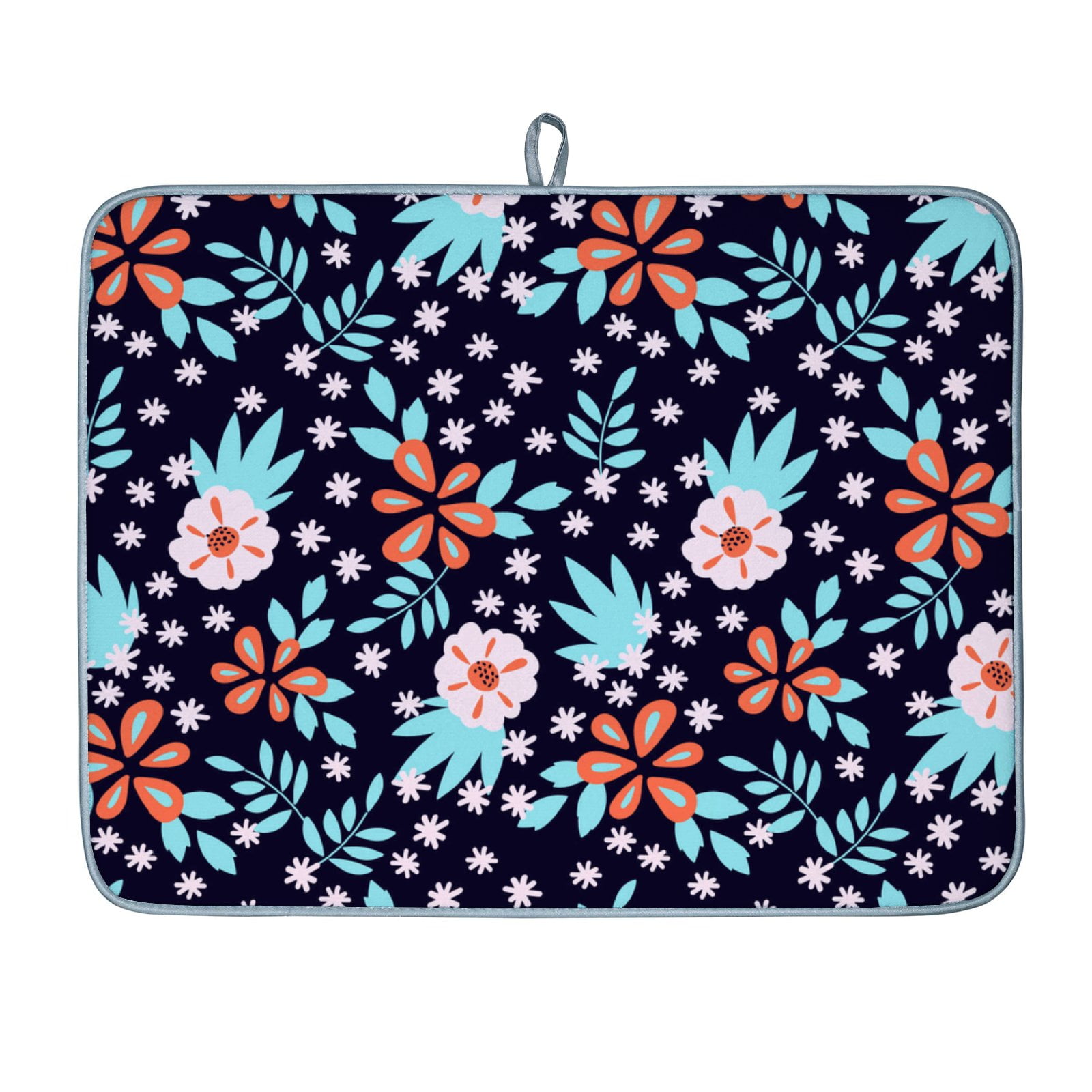 Anyway.go Dish Drying Mat Absorbent Reversible Drying Pad Dish Drainer ...