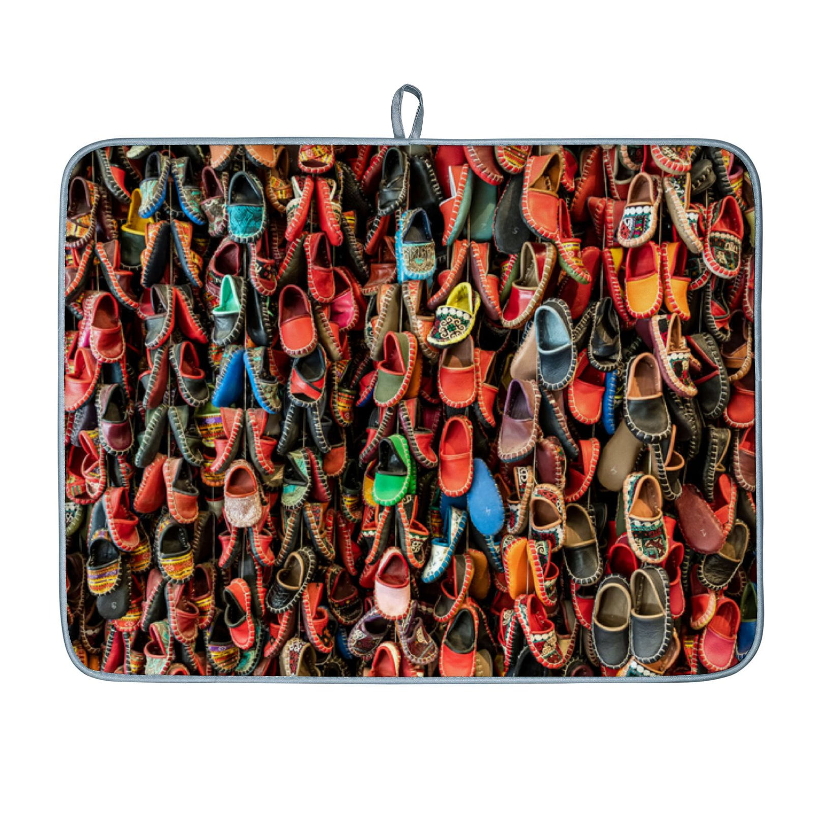 Anyway.go Dish Drying Mat Absorbent Reversible Drying Pad Dish Drainer ...