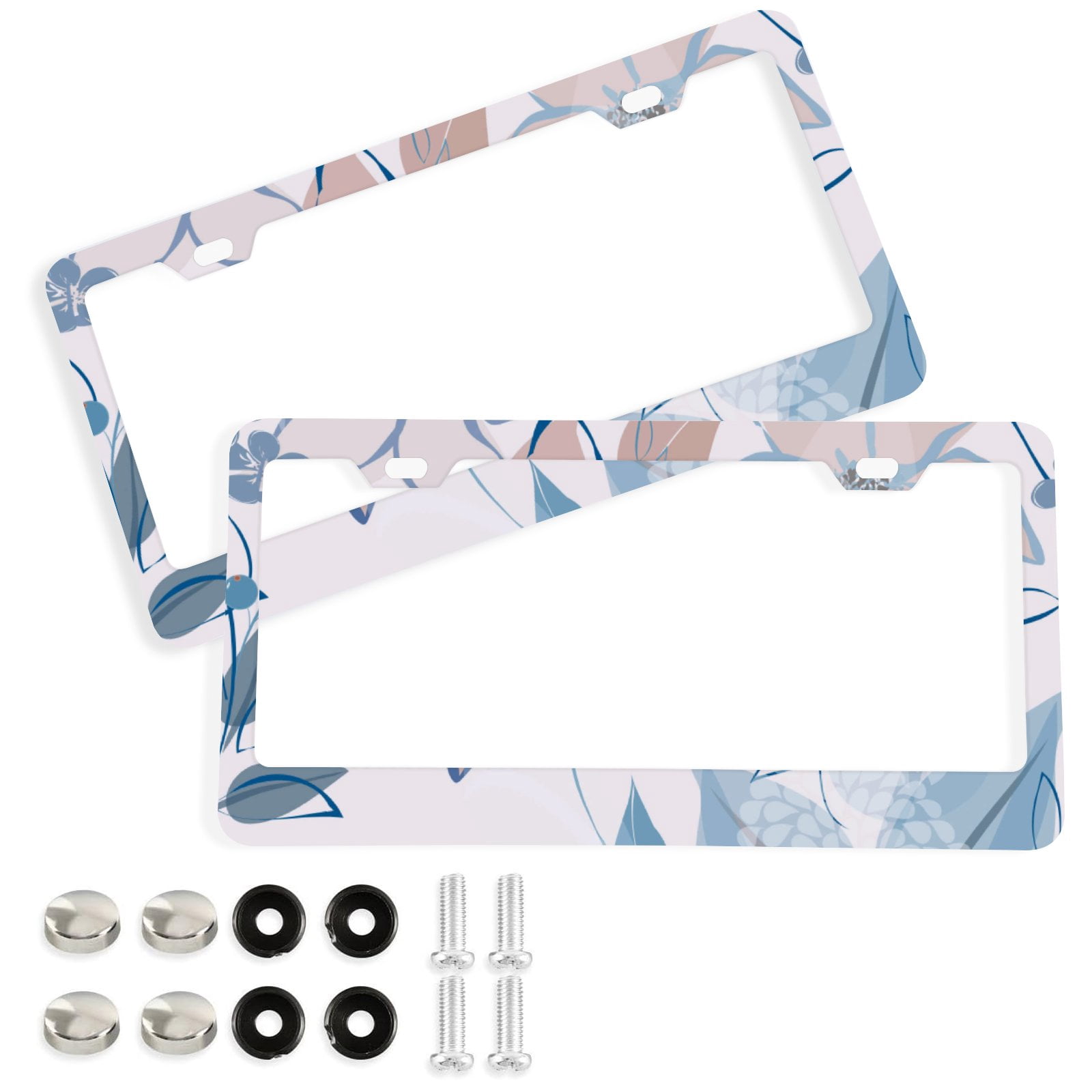 Anyway.go License Plate Frame, Decorative Aluminum Car Tag Frames, 2 ...