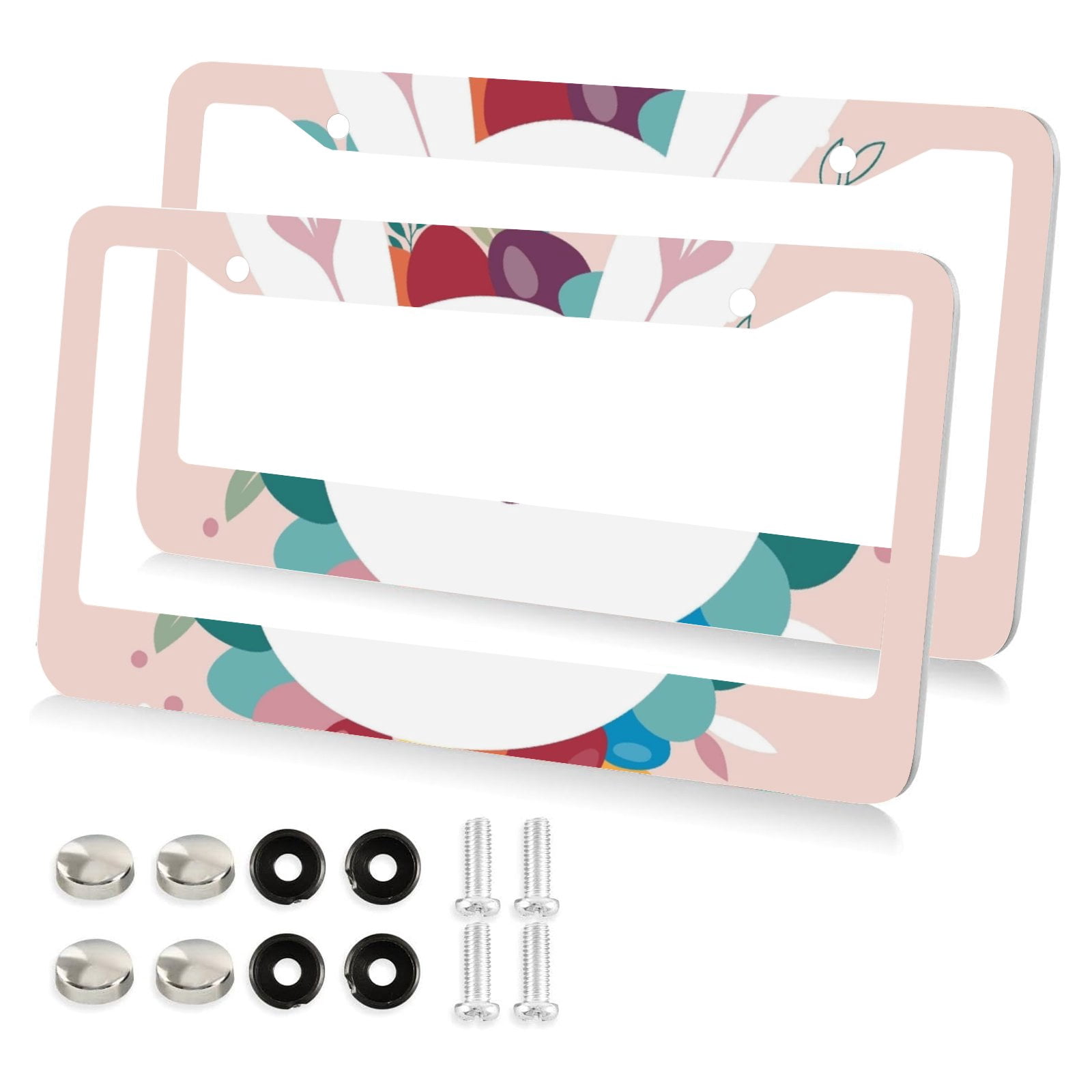Customize Frame Tag Anyway.go License Plate Frame, Decorative Aluminum Car Tag Frames, 2 ...