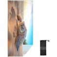Anyway.go Sea Turtle Beach Towel 30 x 60 in Lightweight Soft Absorbent