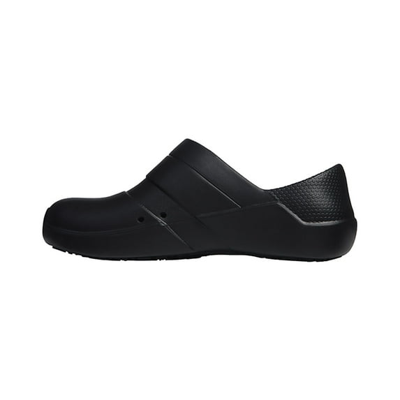 Anywear Journey Women's Healthcare Professional Injected Medical Slip on, 5, Black
