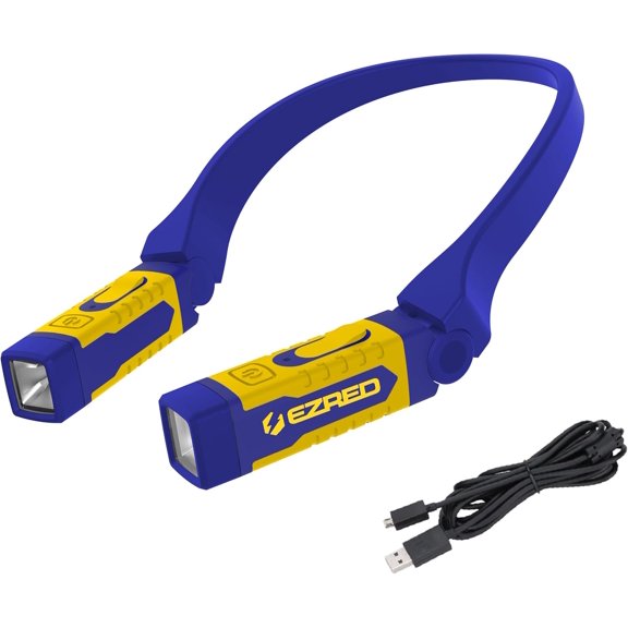 Anywear Rechargeable Neck Light for Hands-Free Lighting - NP25, Perfect Light for Mechanics, Camping, Hunting, DIY Projects, Reading