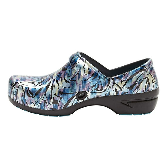 Anywear SR Angel Nurse Shoes, Slip-Resistant Clogs for Women, Nurse Clogs and Chef Shoes for Women, 6, Iridescent Glam