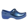 thumbnail image 1 of Anywear SRANGEL Women's Healthcare Professional Closed Back Clog, 11, Navy Pearlized Giltter, 1 of 3