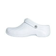 thumbnail image 1 of Anywear Zone Women's Healthcare Professional Injected Clog with Backstrap, 6 (Wide), White, 1 of 3