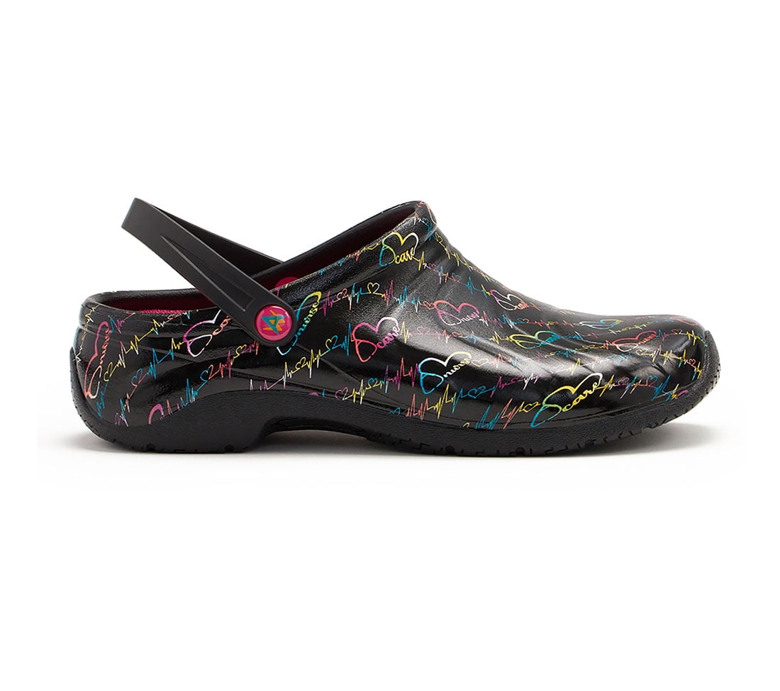 Anywear Women's Zone Health Care Professional Shoe - Slip-Resistant Clog With Back Strap