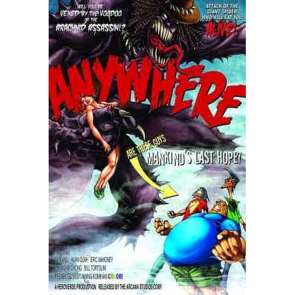 Anywhere #4 VF ; Arcana Comic Book