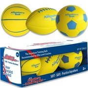 Anywhere Ball - 3 Ball Sport Set Including Football, Soccer Ball, and Basketball for Kids