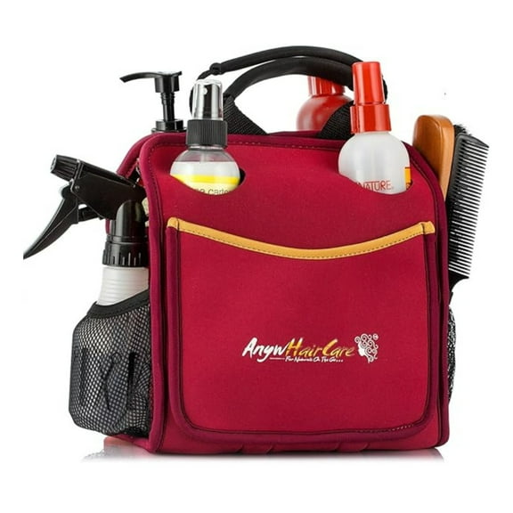 Anywhair Care Accessory Bag | No Stress, No Mess Hair Tool Beauty Organizer