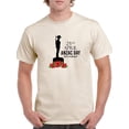 thumbnail image 1 of Anzac Day Soldier Statue Poppies T-Shirt Men -Image by Shutterstock, Male XX-Large, 1 of 4