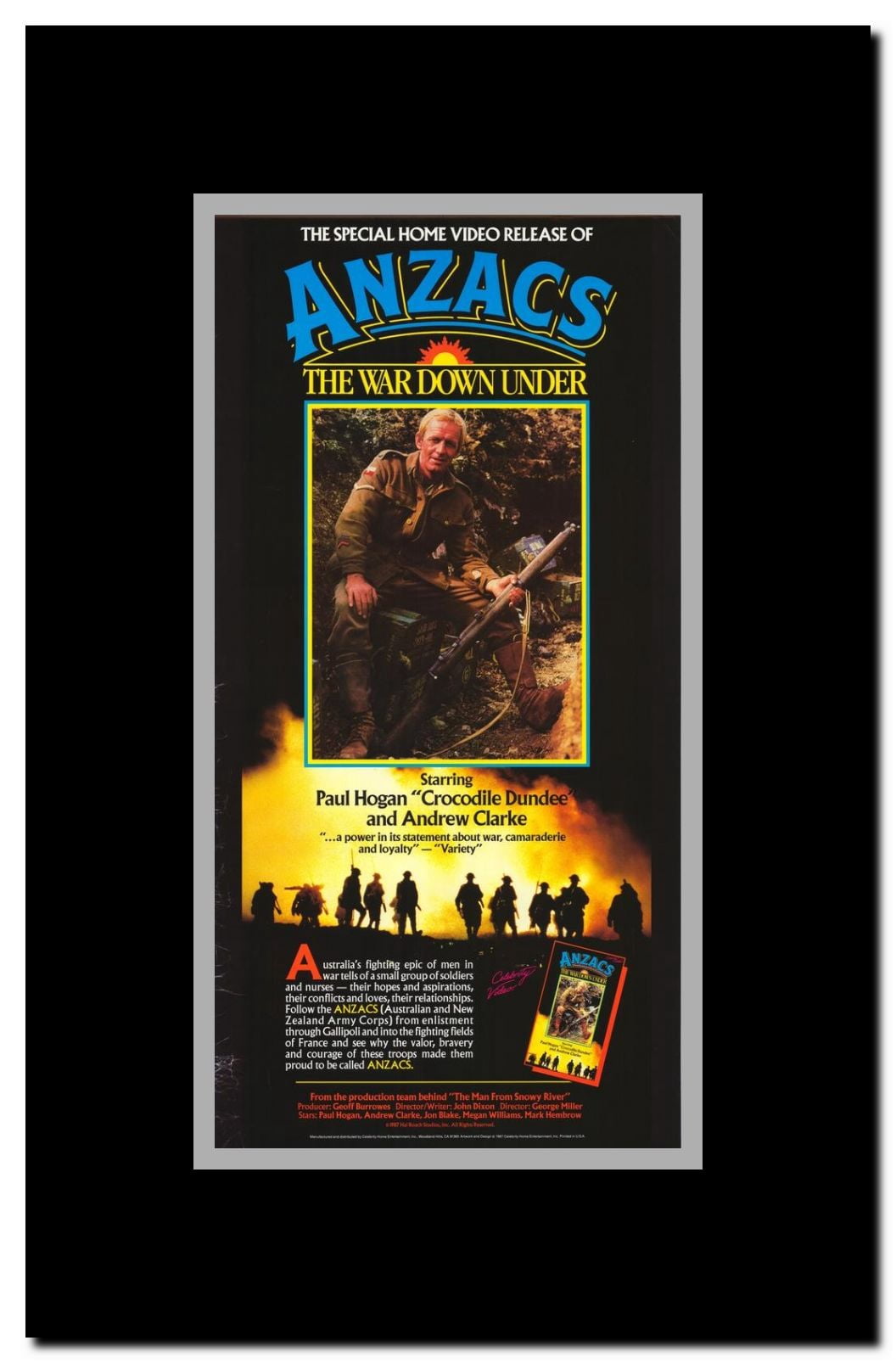 Anzacs Framed Movie Poster