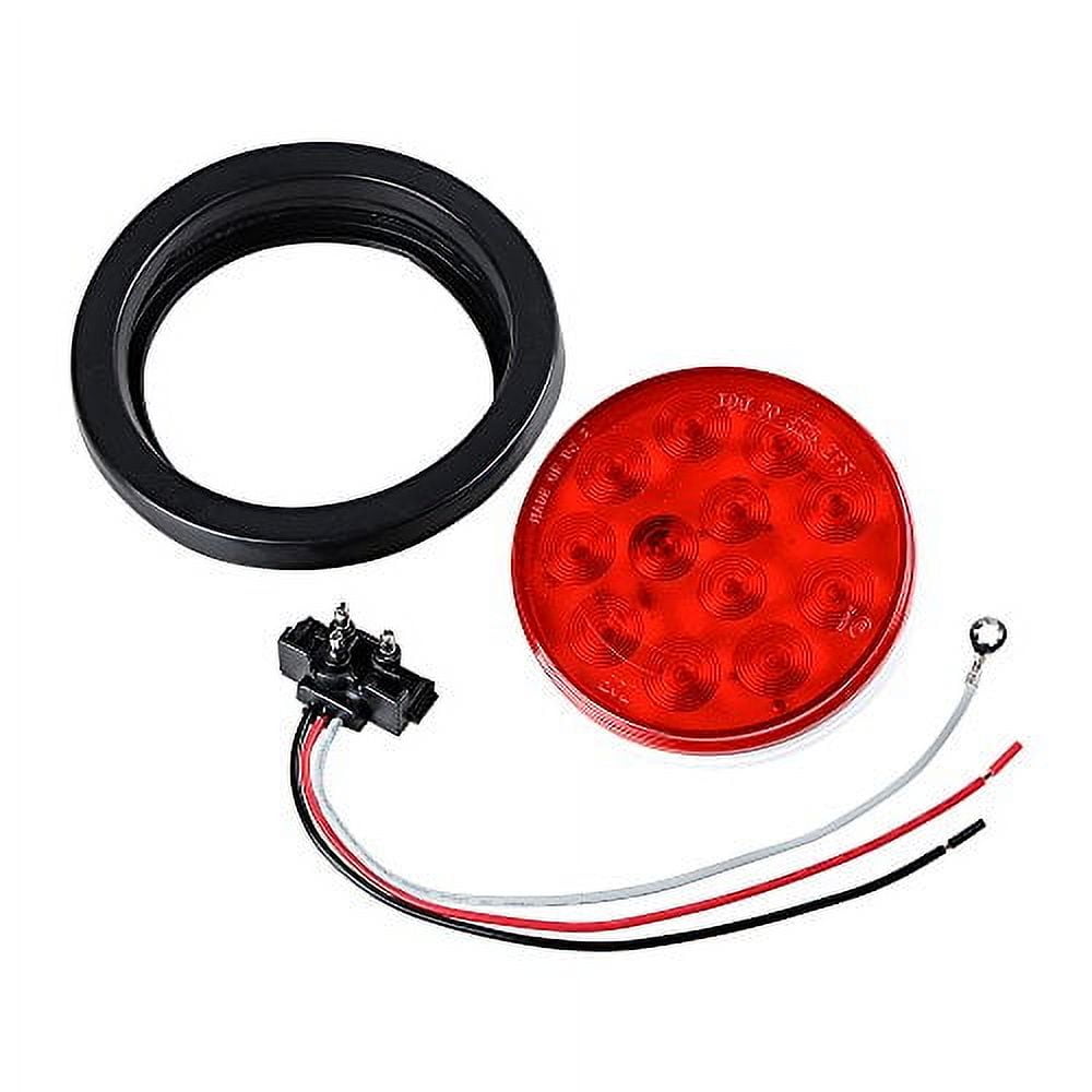 Anzio 4x Red LED Tail Lights 4