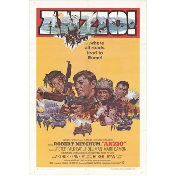 Anzio Movie Poster Print (27 x 40)