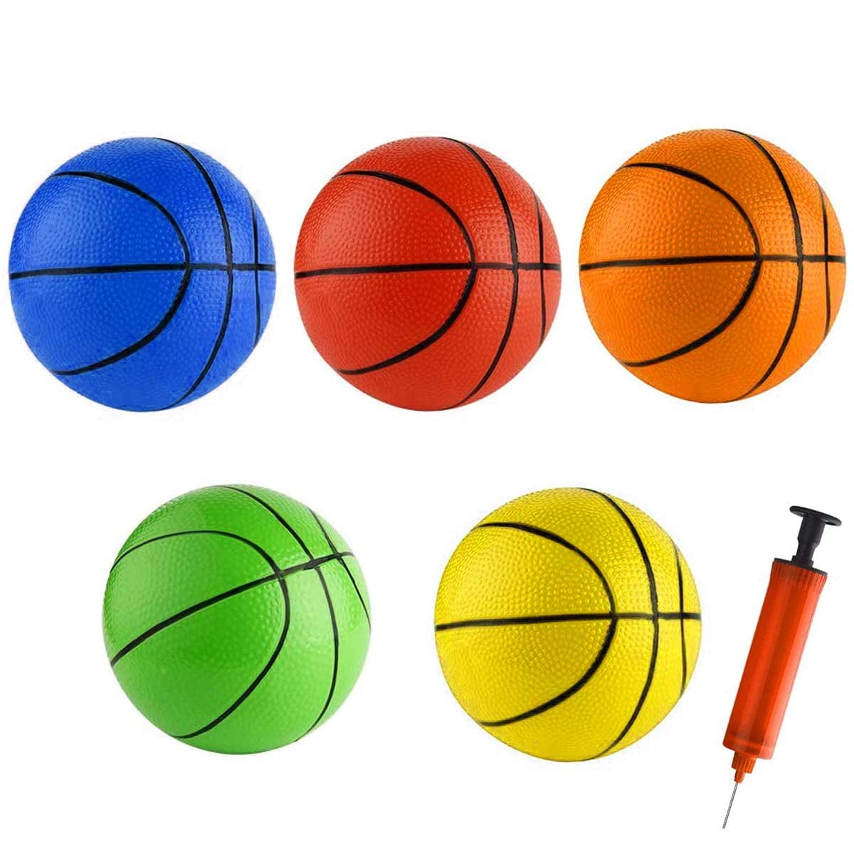 Anzmtosn 6" Mini Basketball Toy for over the Door Basketball Hoop