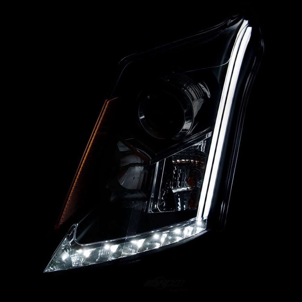 Anzo Projector Plank Style Headlights (Chrome) - 111307 Fits select: 2010-2015 CADILLAC SRX