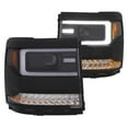 thumbnail image 1 of Anzo USA  Projector Headlights with Plank Style Design Black with Amber Lens for 2016-2017 Silverado 1500, 1 of 1