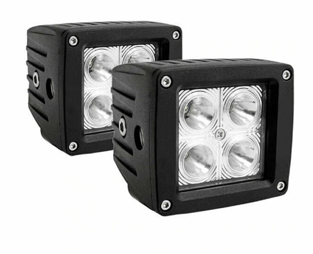 AnzoUSA 3x3 LED Hi-Intensity Off Road Light 9 Watts 560 Lumens ...